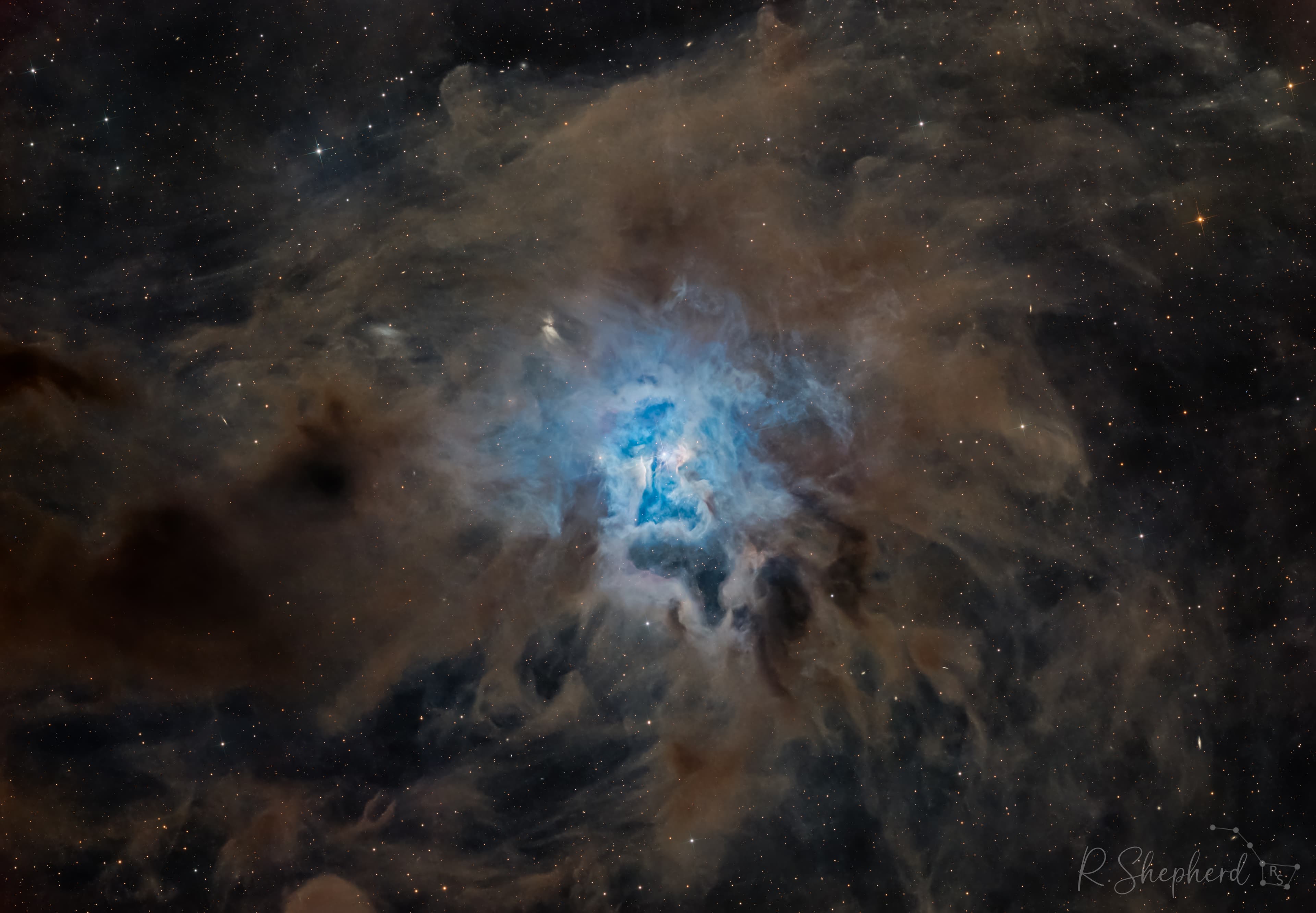 APOD: 2024 July 25 – NGC 7023: The Iris Nebula