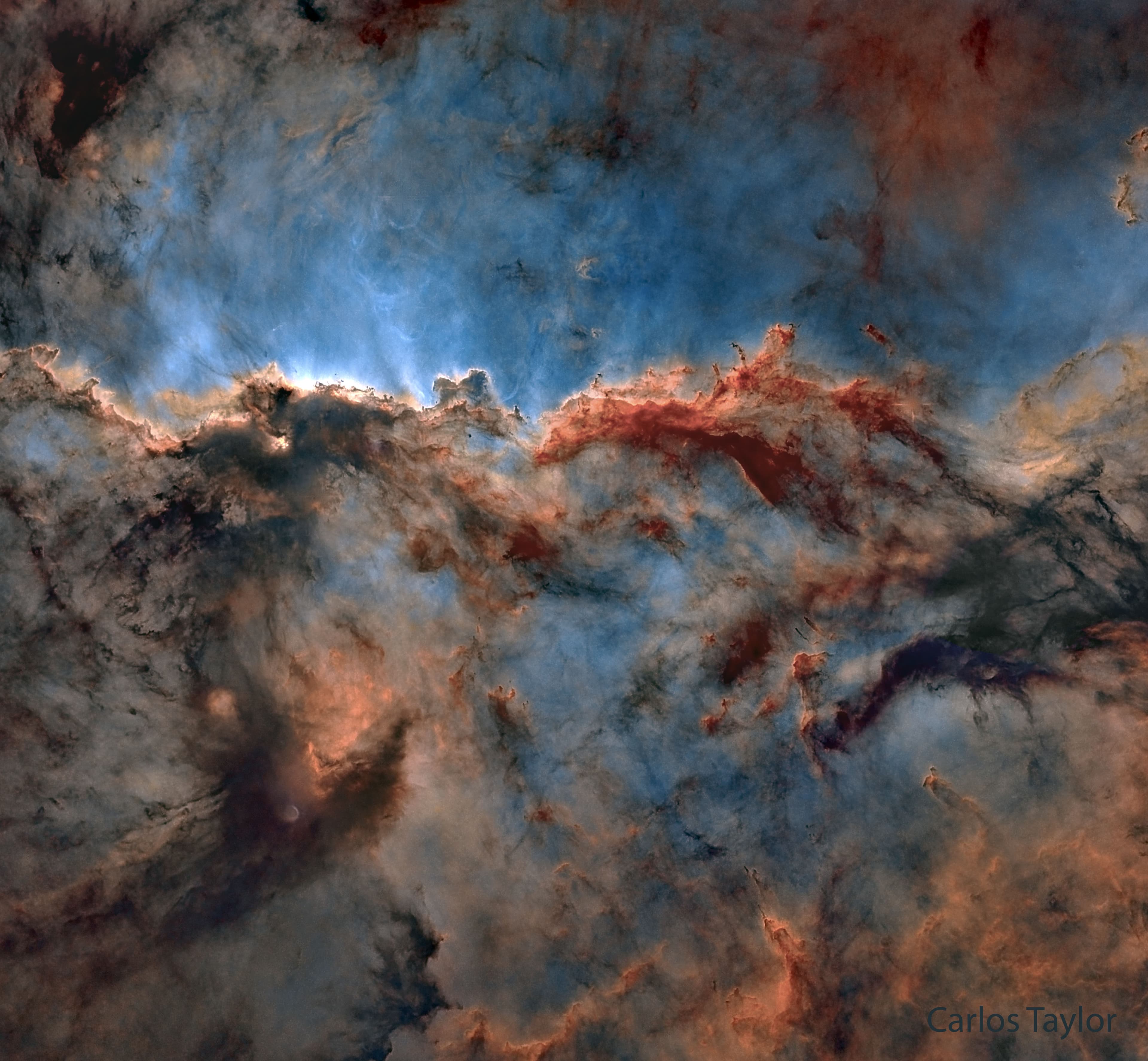 APOD: 2024 June 19 – NGC 6188: Dragons of Ara