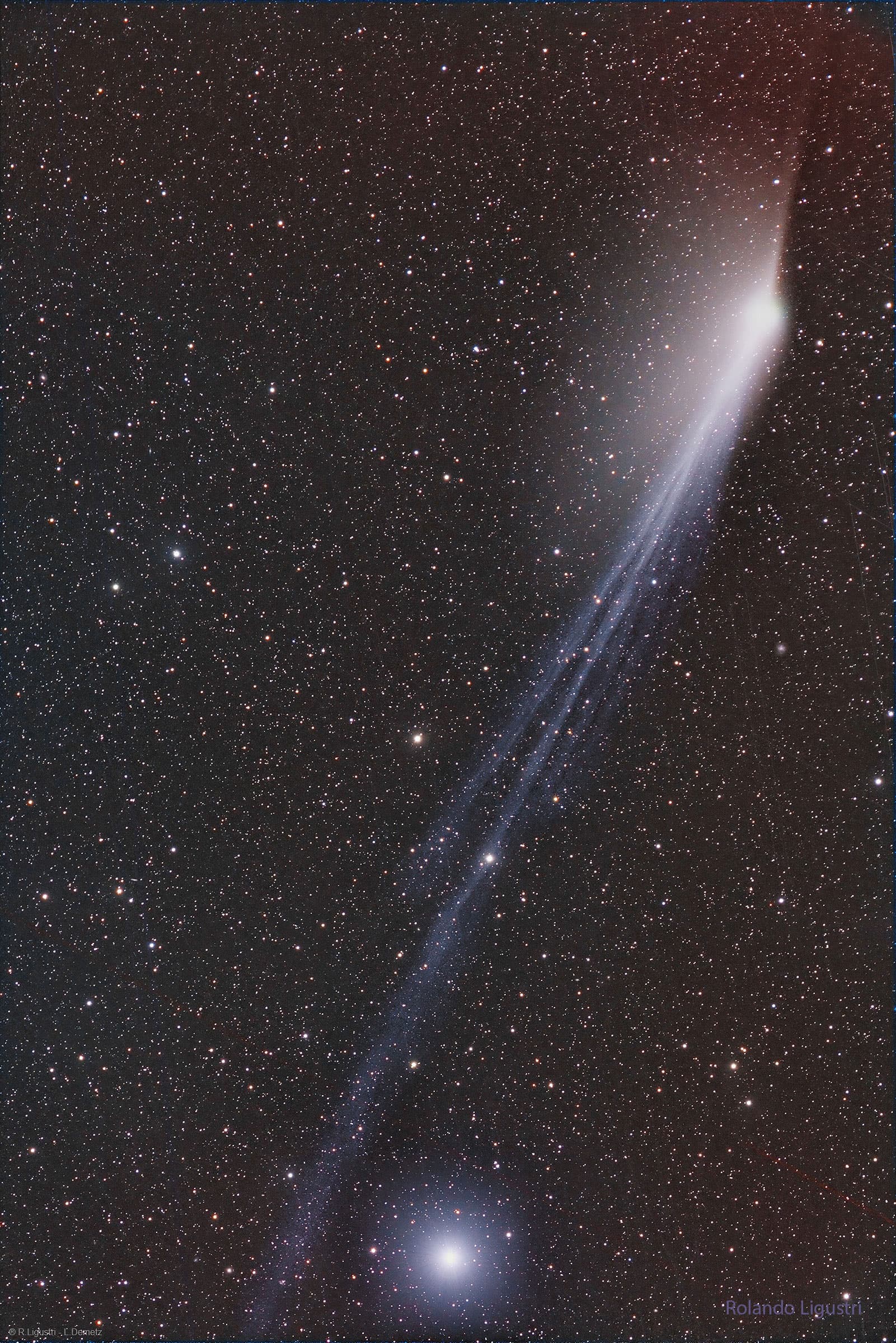 APOD: 2024 June 4 – Comet Pons Brooks Develops Opposing Tails