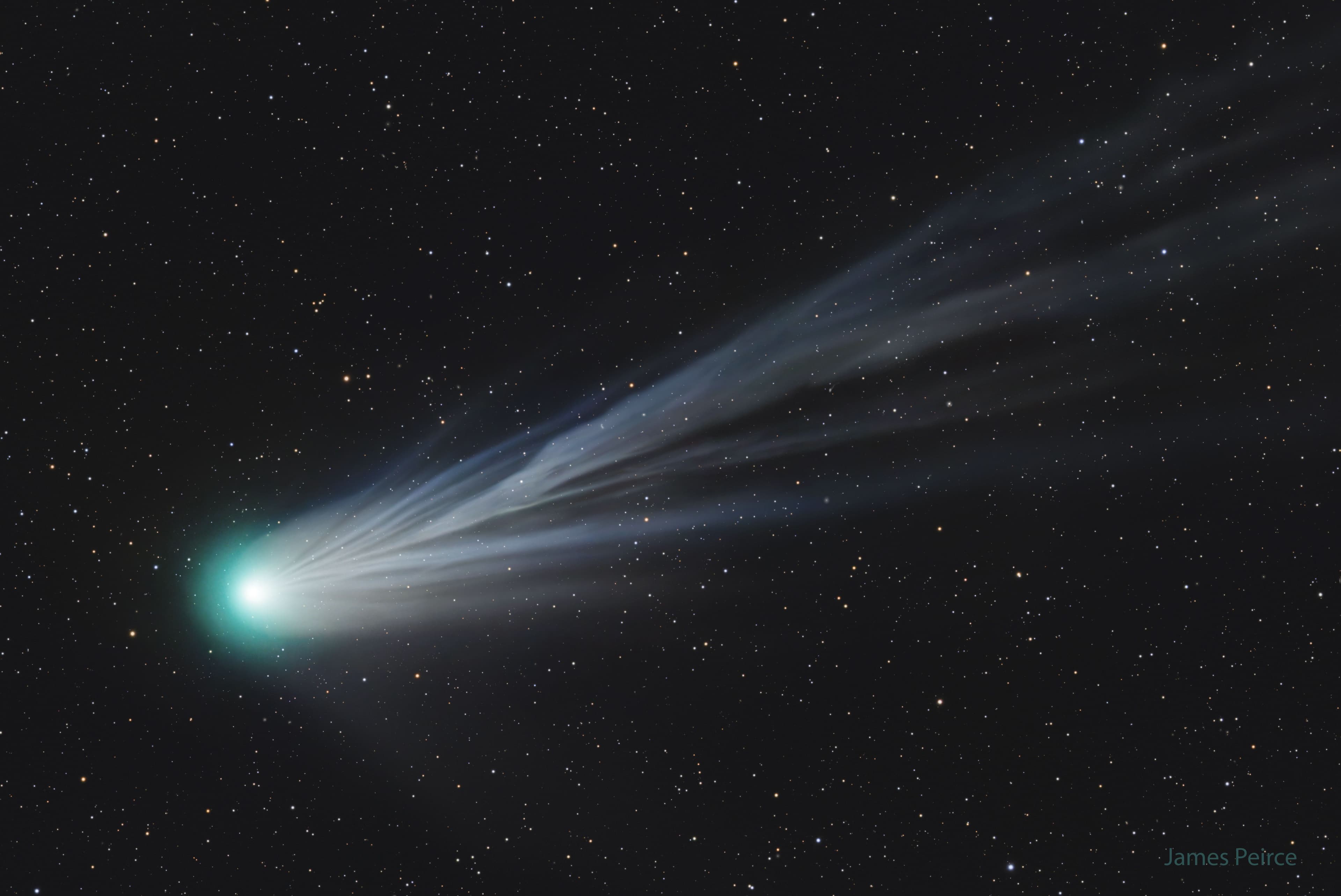 APOD: 2024 March 26 – Comet Pons Brooks Ion Tail