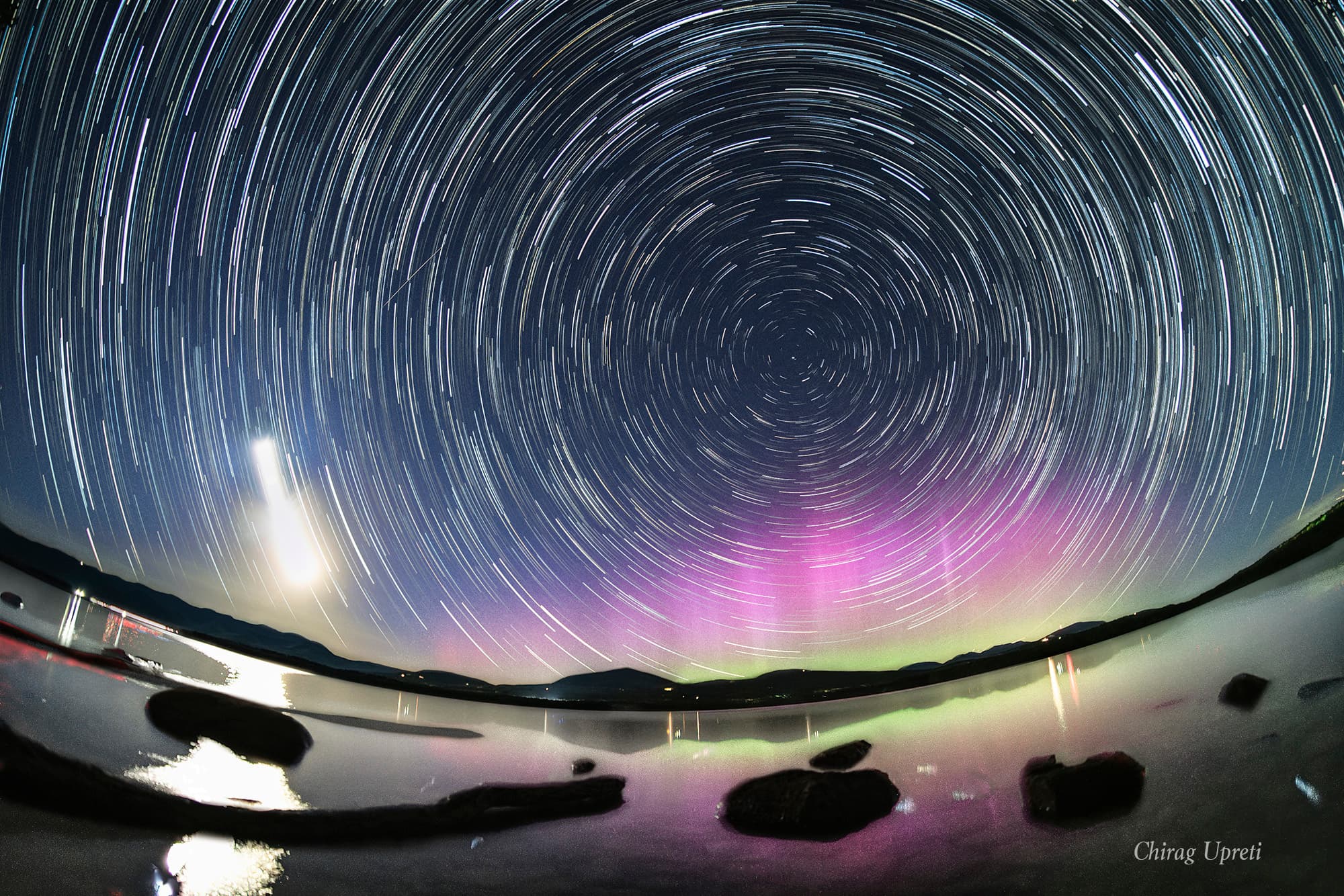 APOD: 2024 May 18 – North Celestial Aurora
