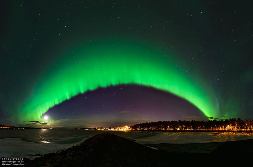 APOD: 2024 May 22 – Green Aurora over Sweden
