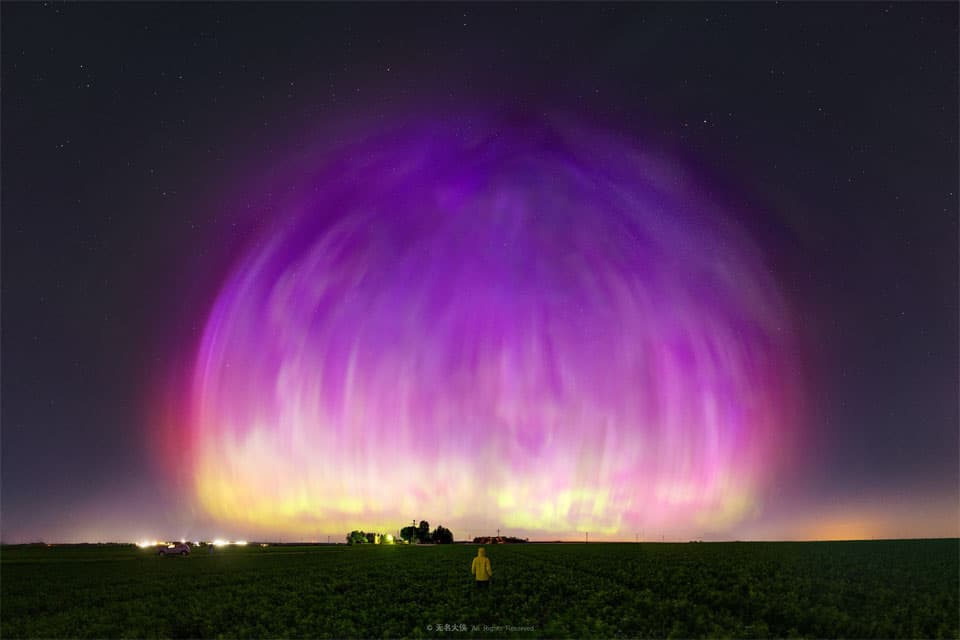 APOD: 2024 May 20 – Aurora Dome Sky