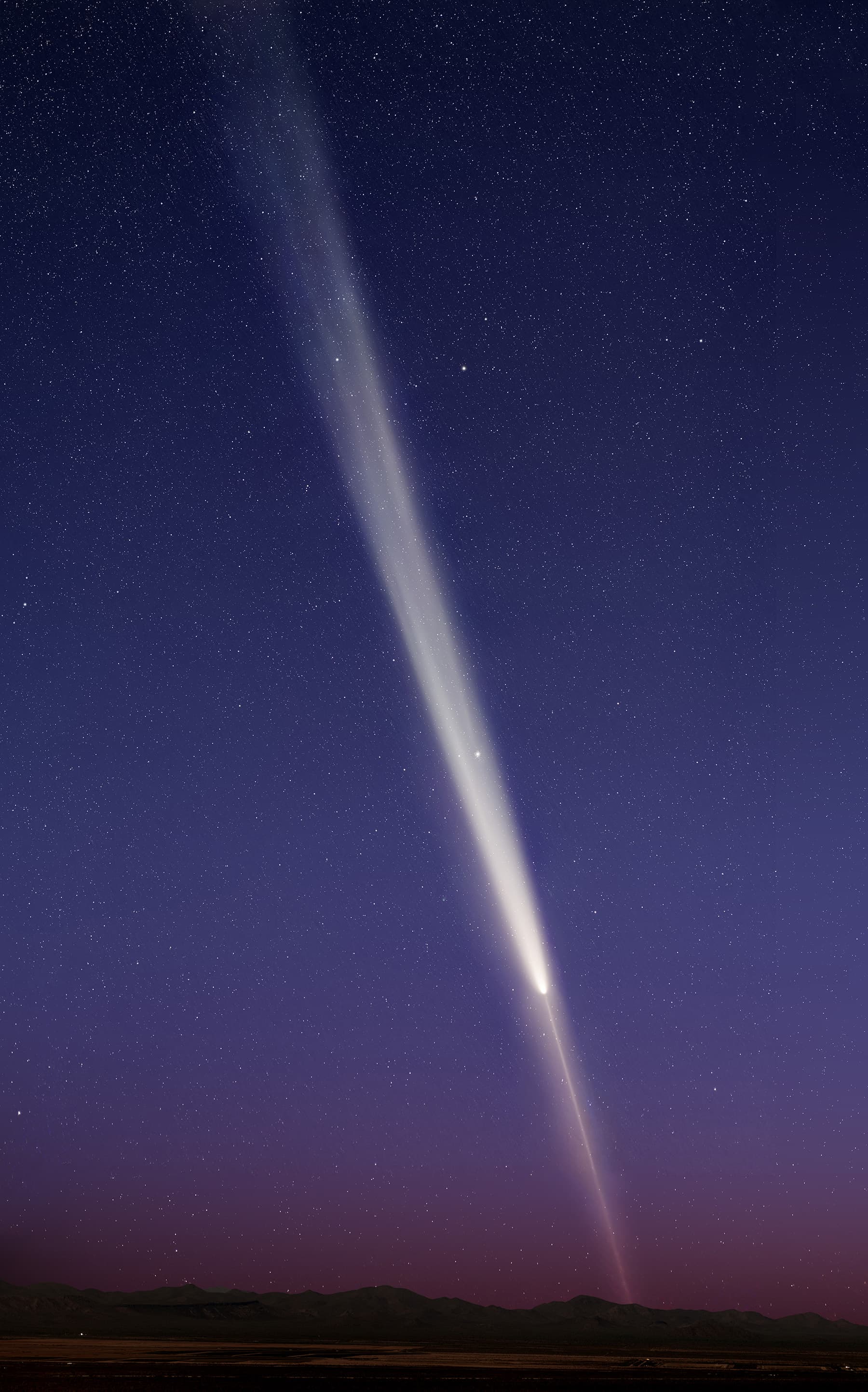APOD: 2024 October 18 – Most of Comet Tsuchinshan ATLAS