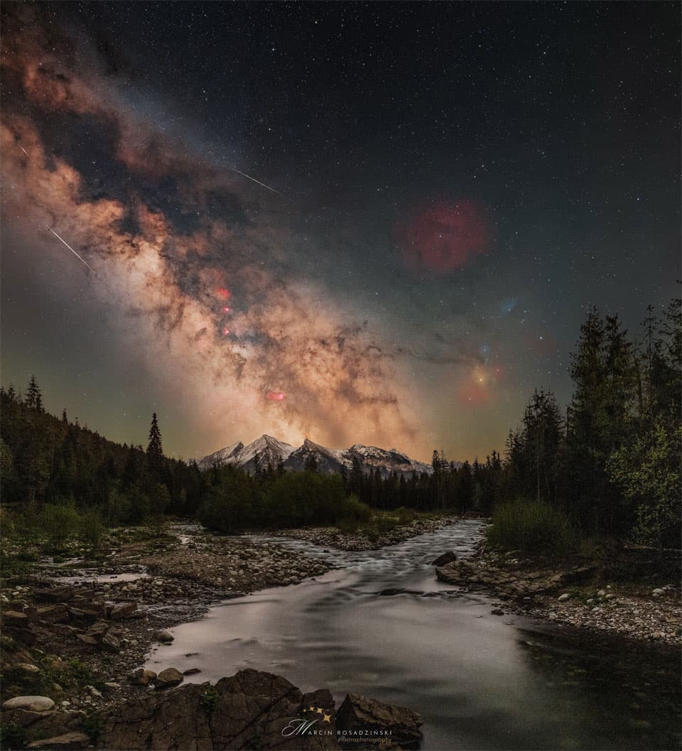 APOD: 2024 September 11 – A Night Sky over the Tatra Mountains