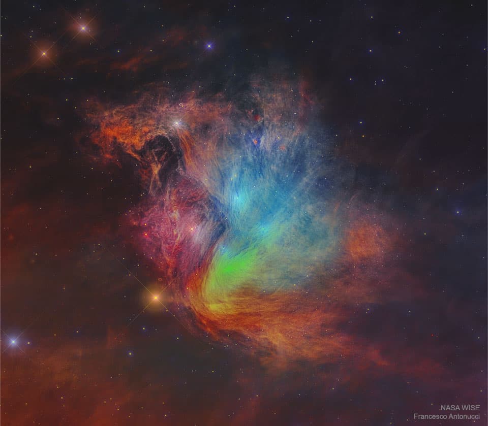 APOD: 2024 September 29 – Seven Dusty Sisters