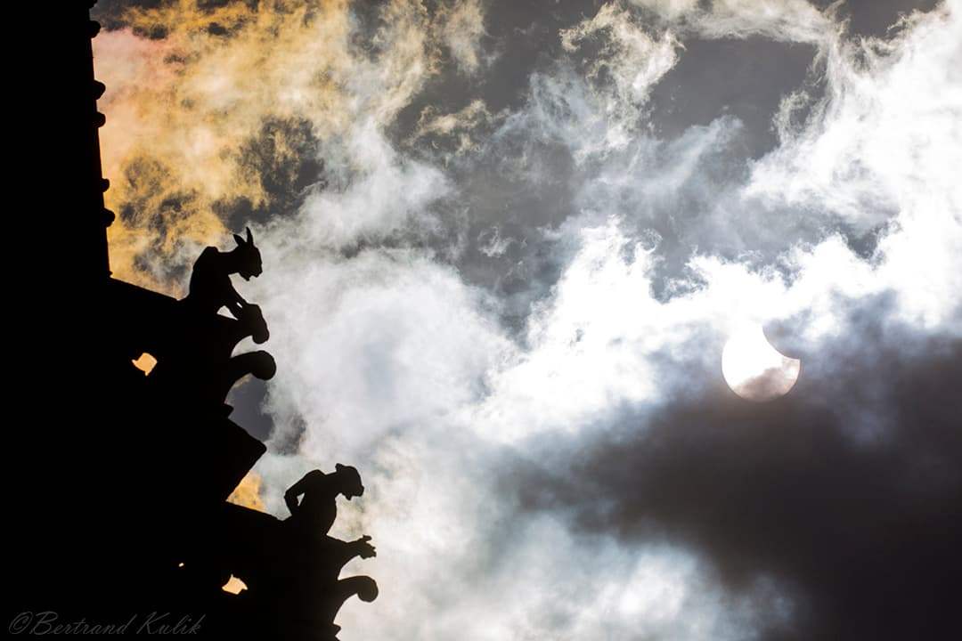APOD: 2025 April 5 – A Gargoyles Eclipse