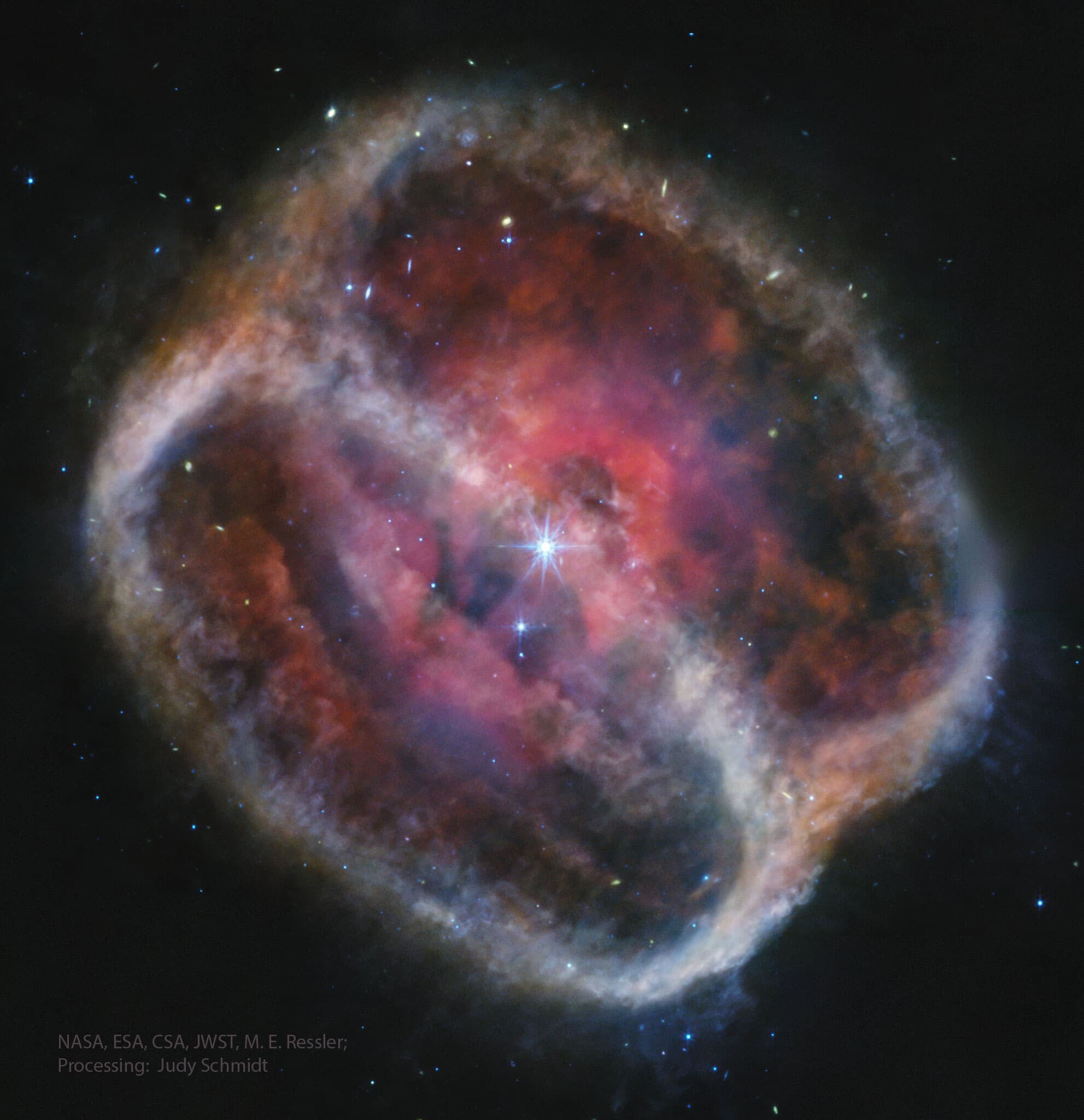 APOD: 2025 April 15 – Planetary Nebula NGC 1514 from Webb