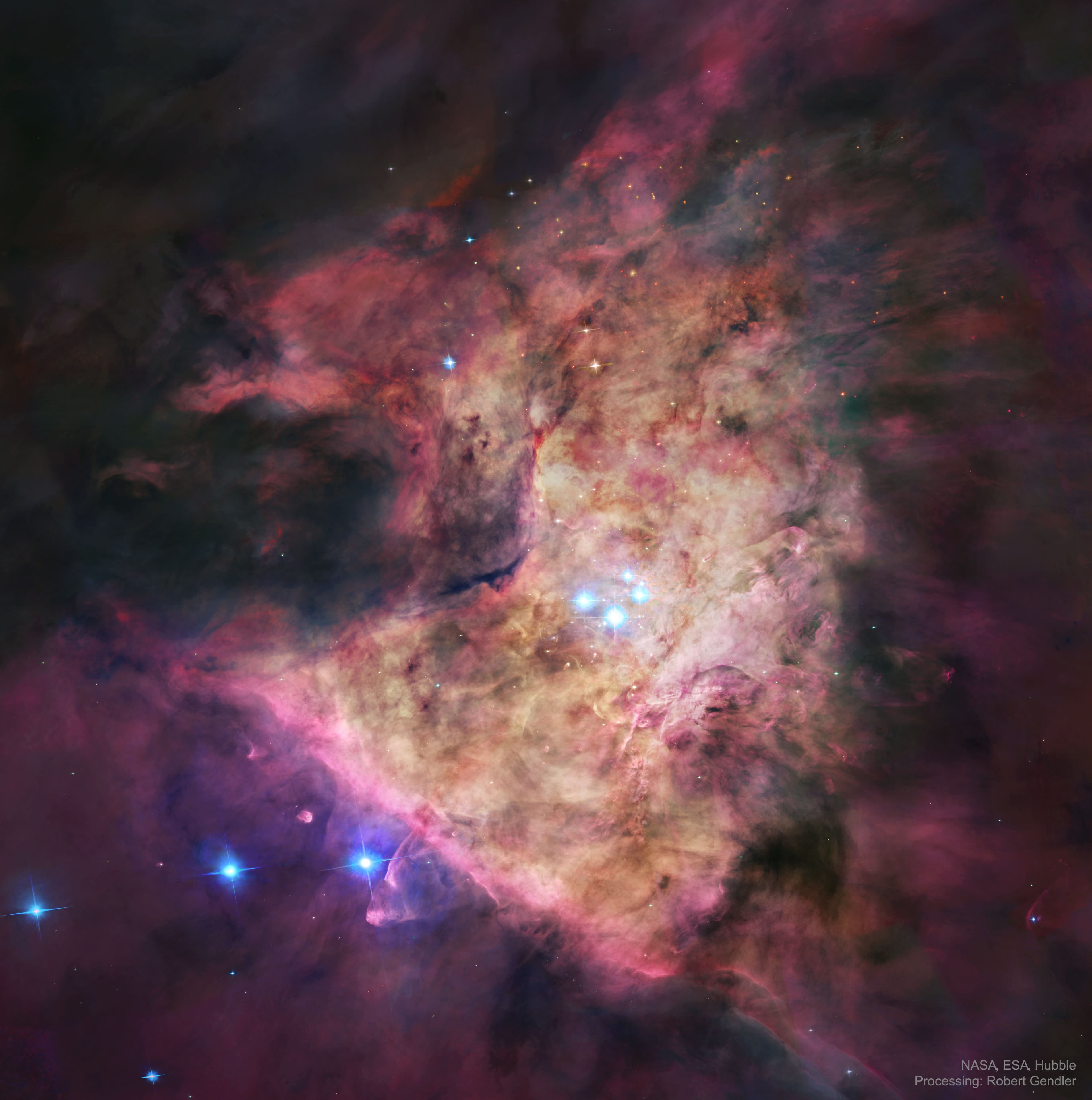 APOD: 2025 August 13 – Trapezium: In the Heart of Orion