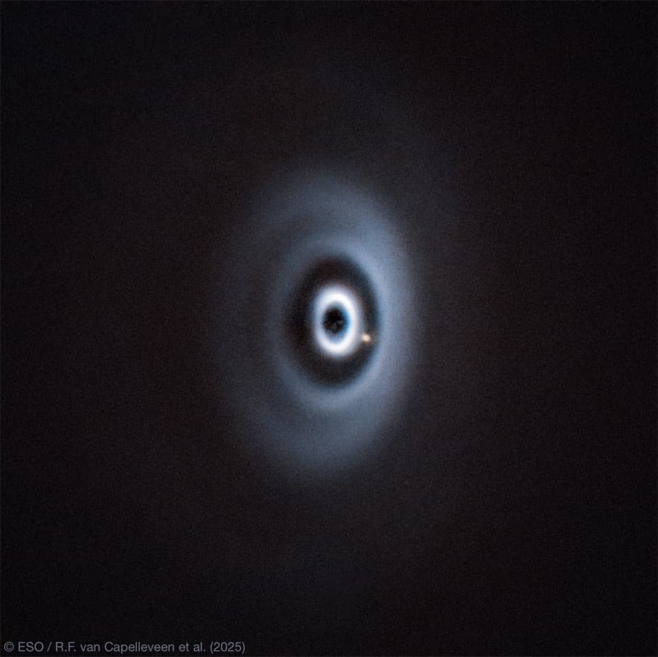APOD: 2025 August 27 – WISPIT 2b: Exoplanet Carves Gap in Birth Disk