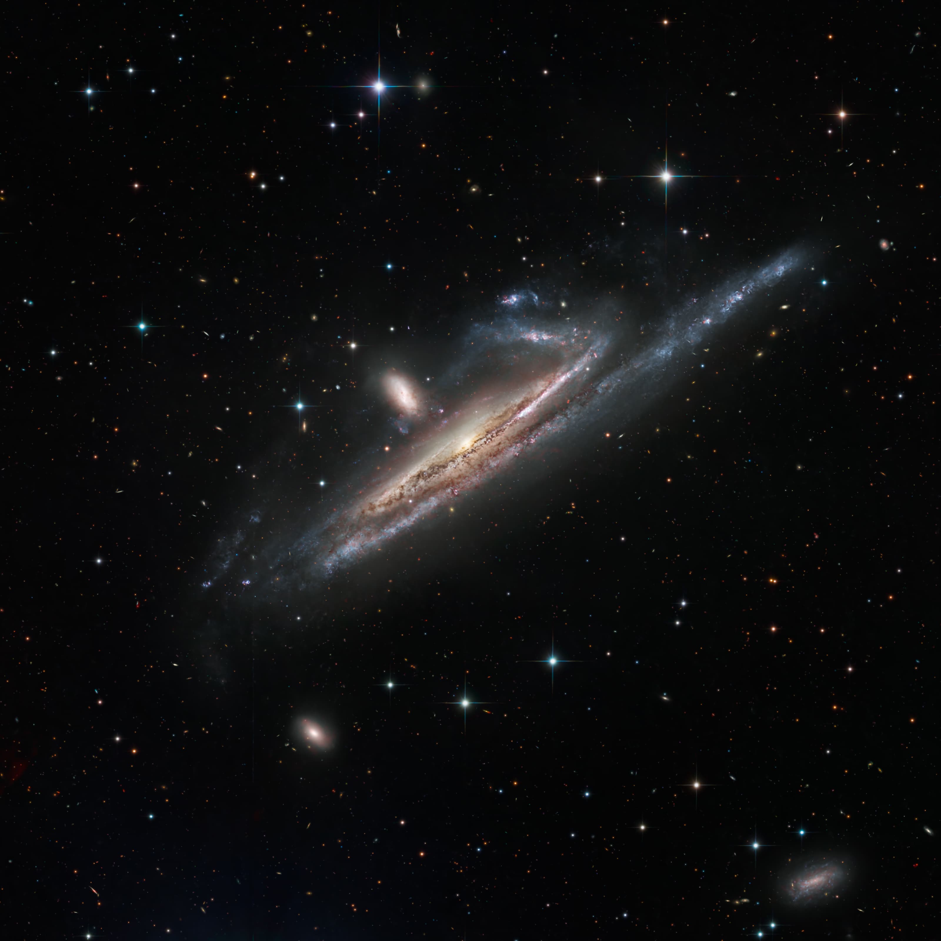 APOD: 2025 December 11 – Galaxies in the River