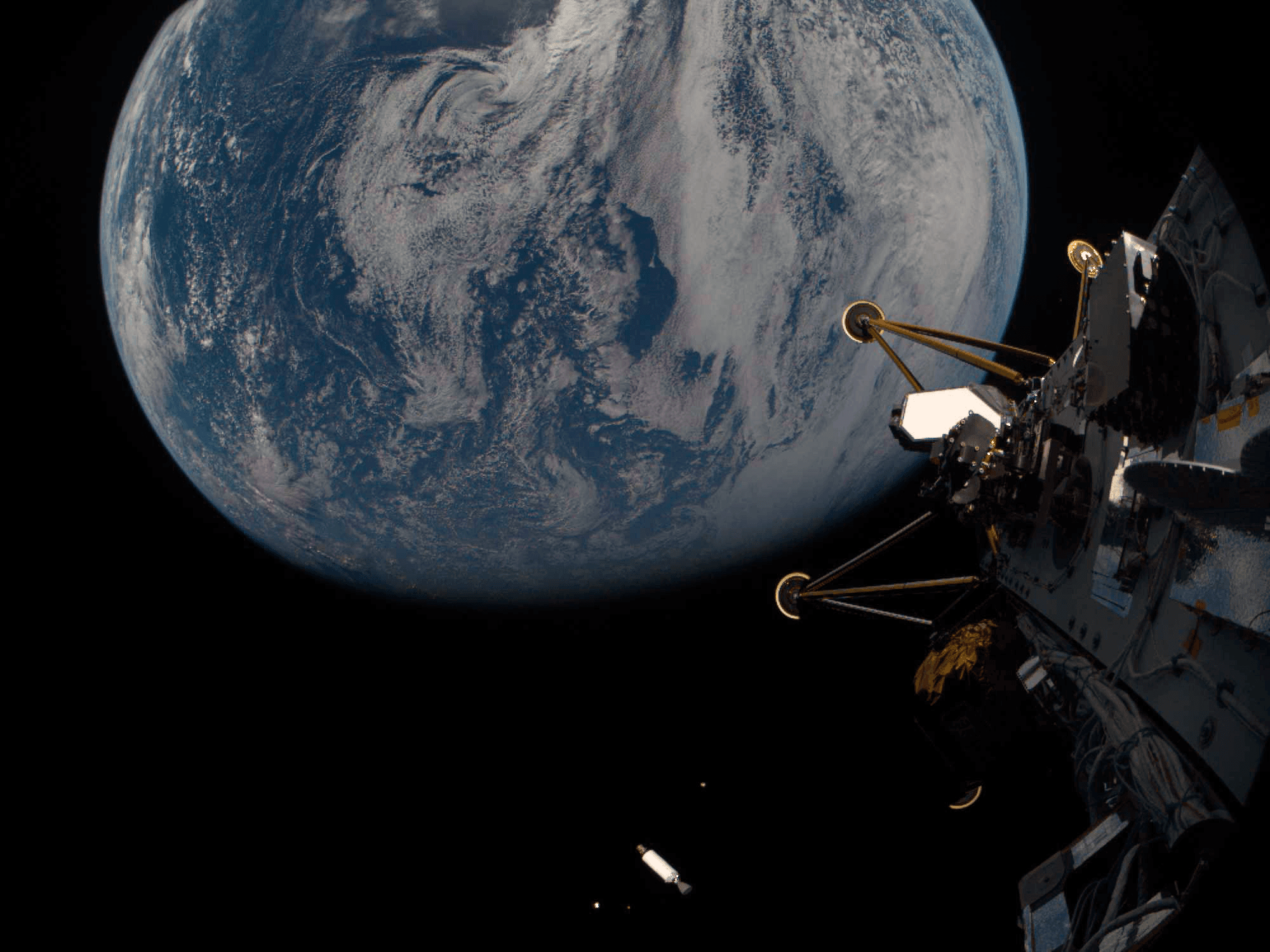 APOD: 2025 February 28 – Athena to the Moon