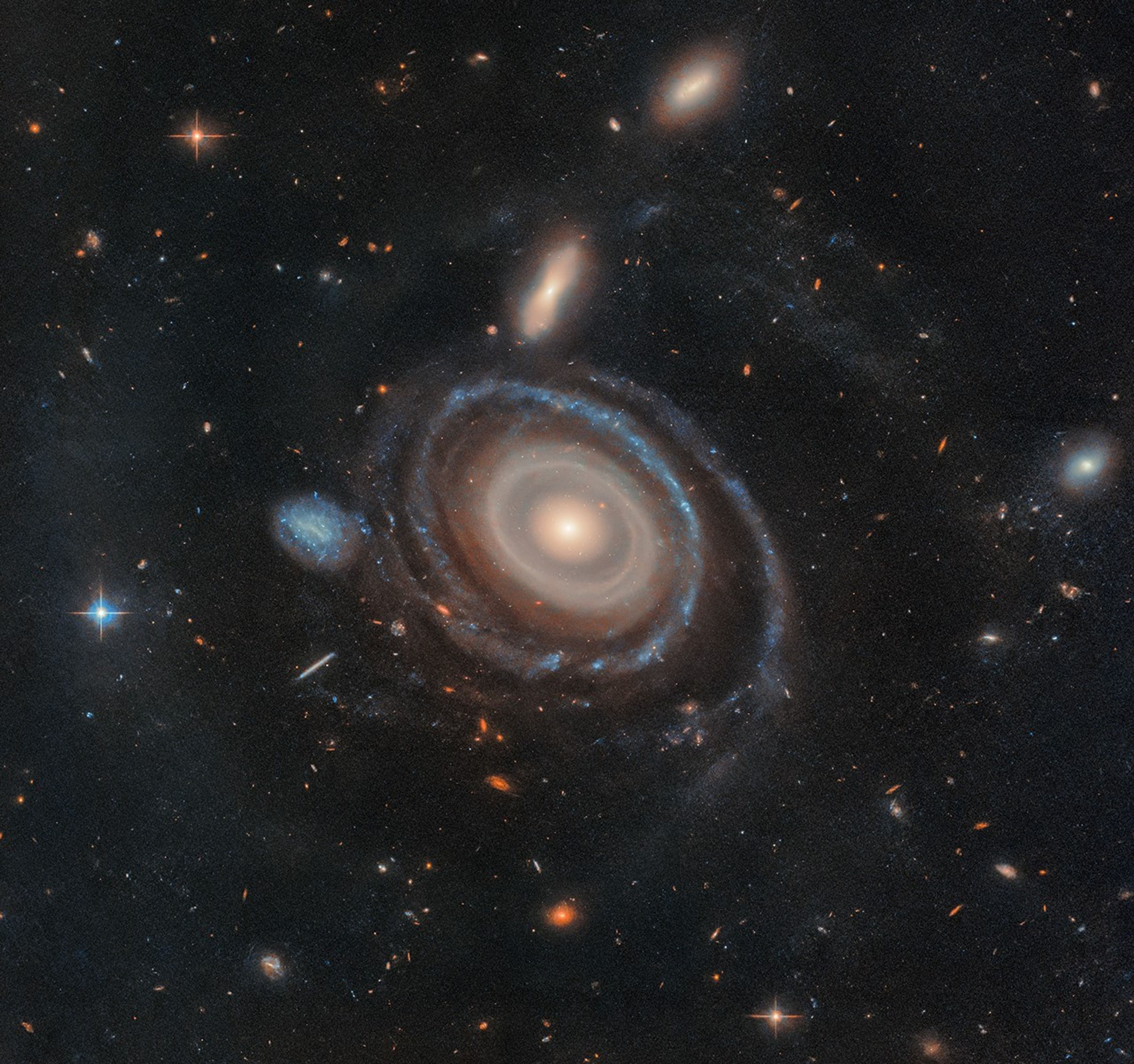 APOD: 2025 February 7 – LEDA 1313424: The Bullseye Galaxy