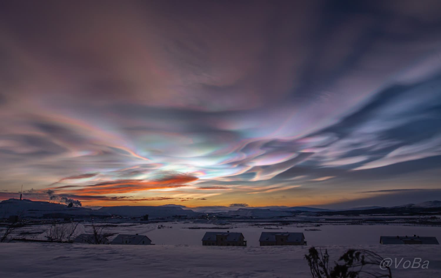 APOD: 2025 February 1 – Nacreous Clouds over Sweden