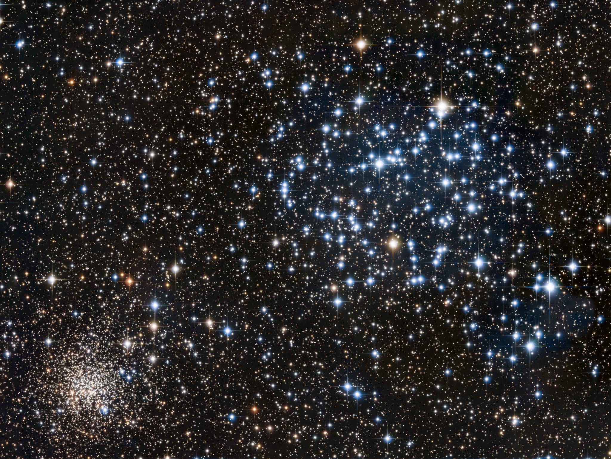 APOD: 2025 February 27 – Open Star Clusters M35 and NGC 2158