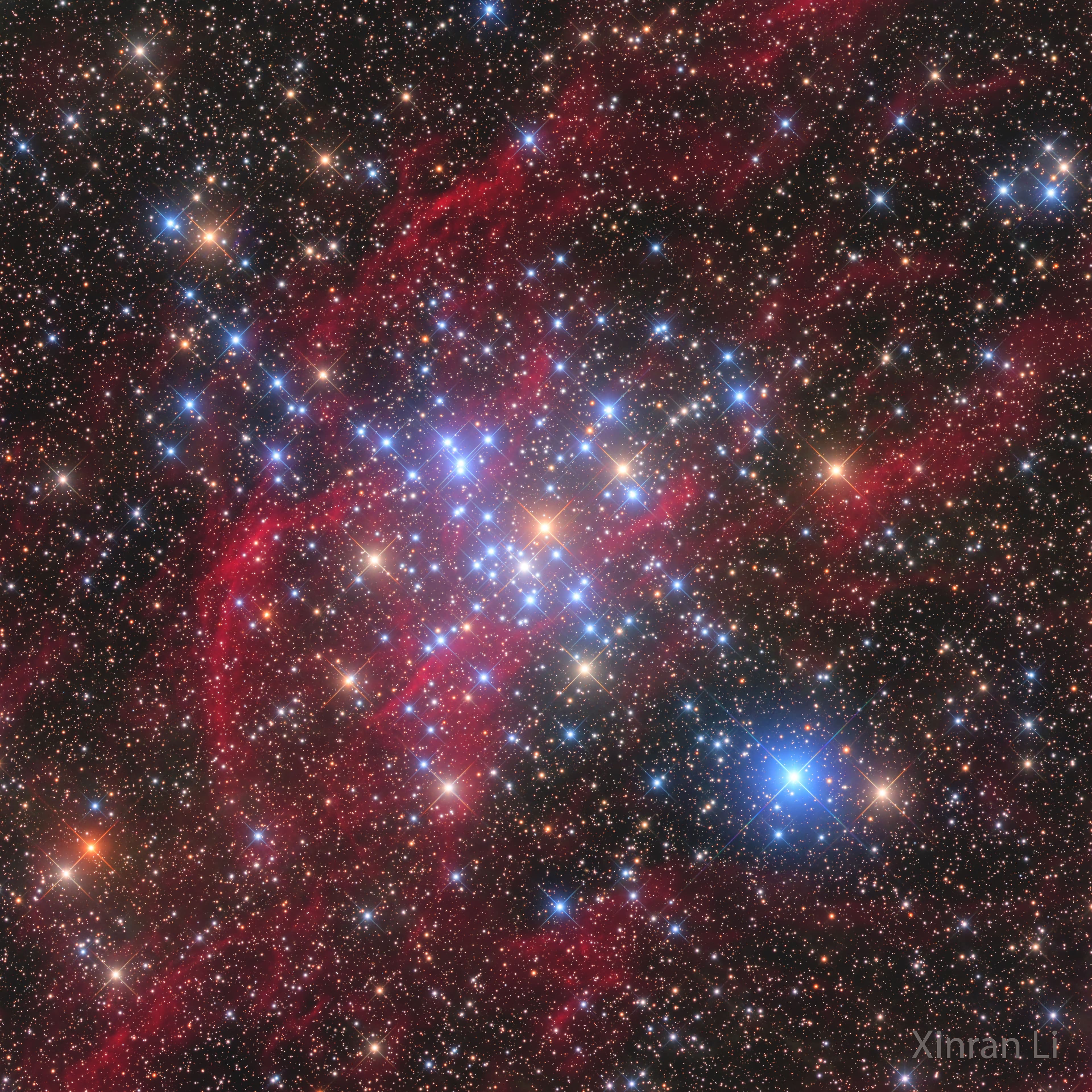 APOD: 2025 February 25 – M41: The Little Beehive Star Cluster