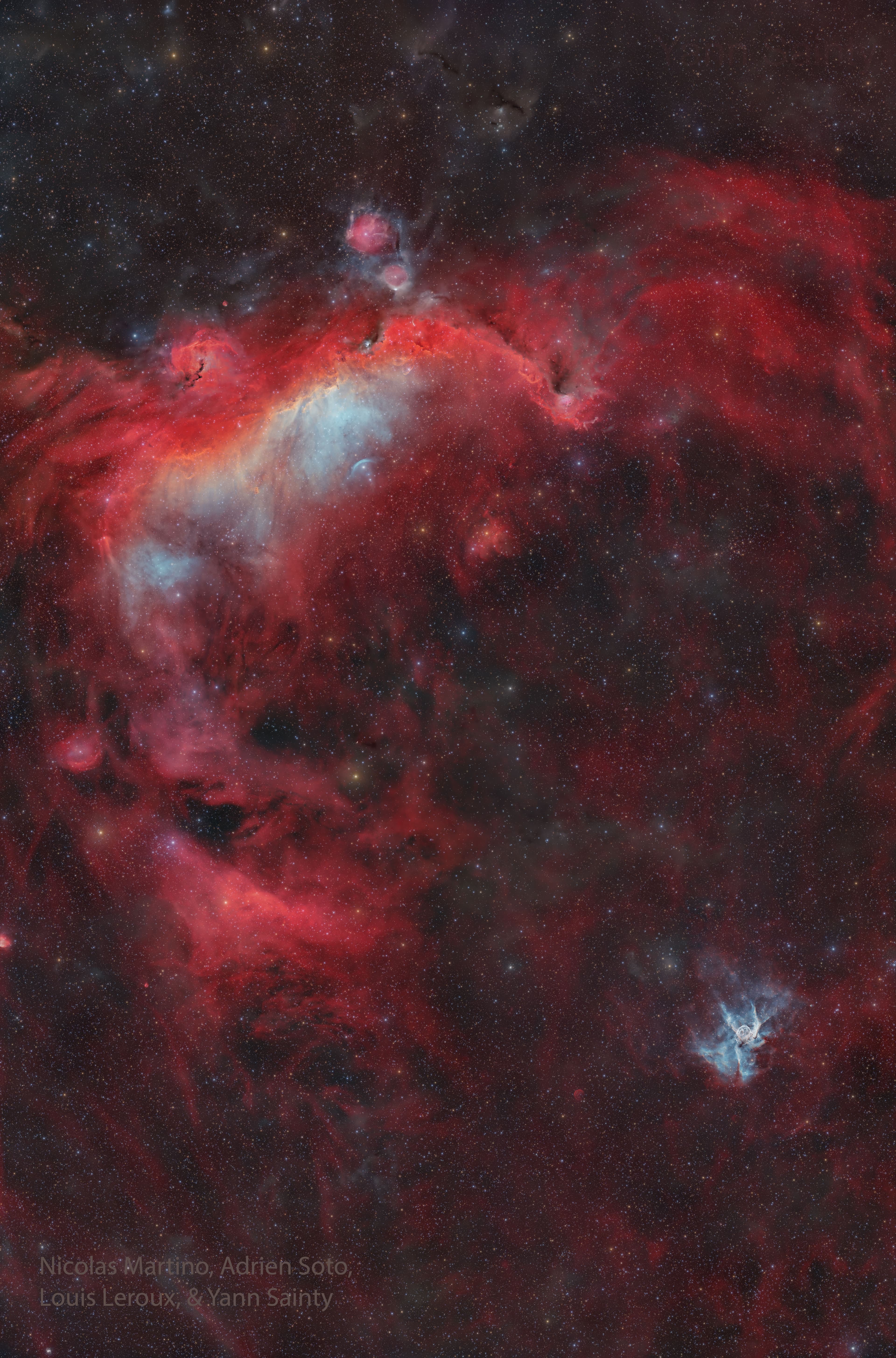 APOD: 2025 February 18 – Thor’s Helmet versus the Seagull