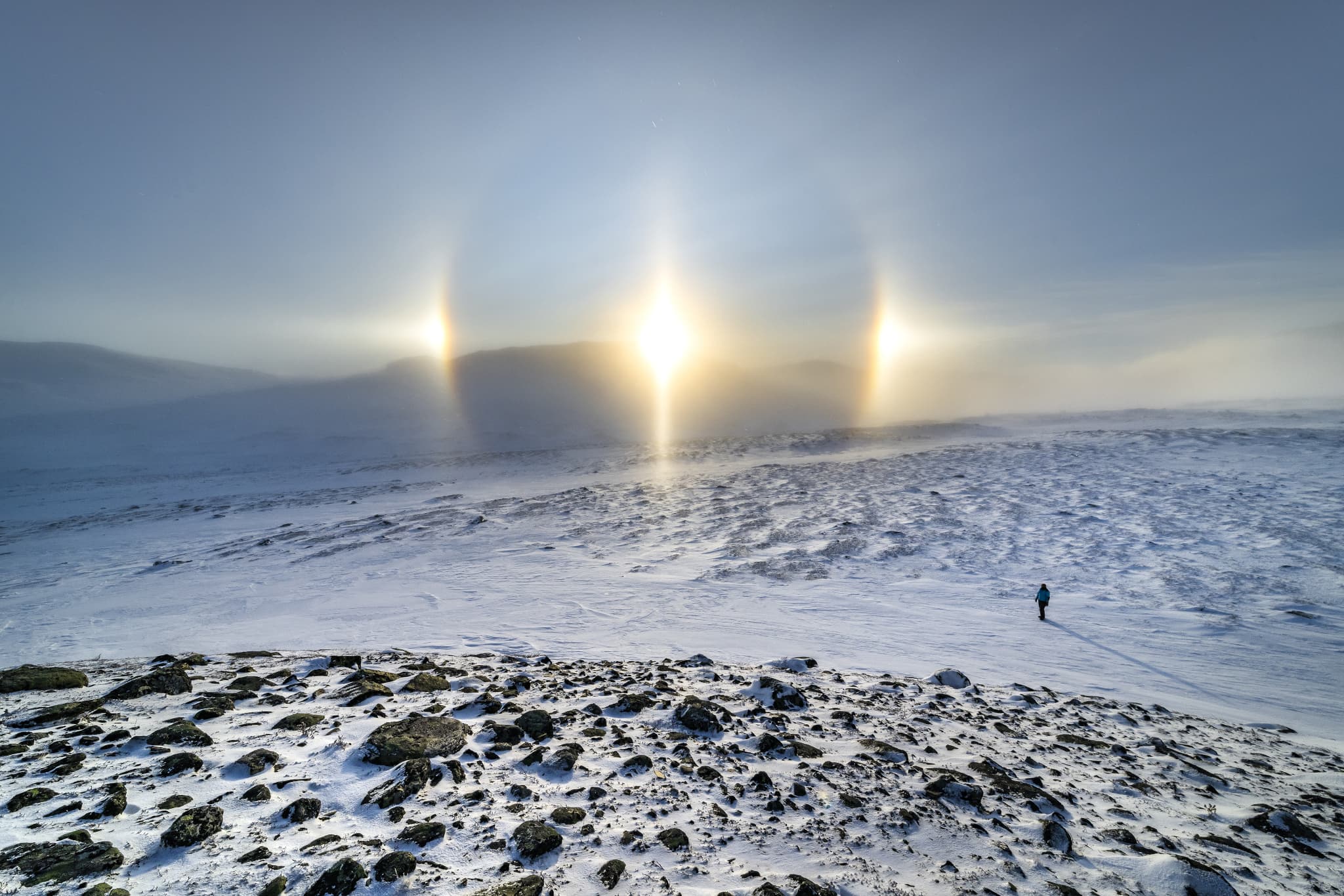 APOD: 2025 February 15 – Parhelia at Abisko