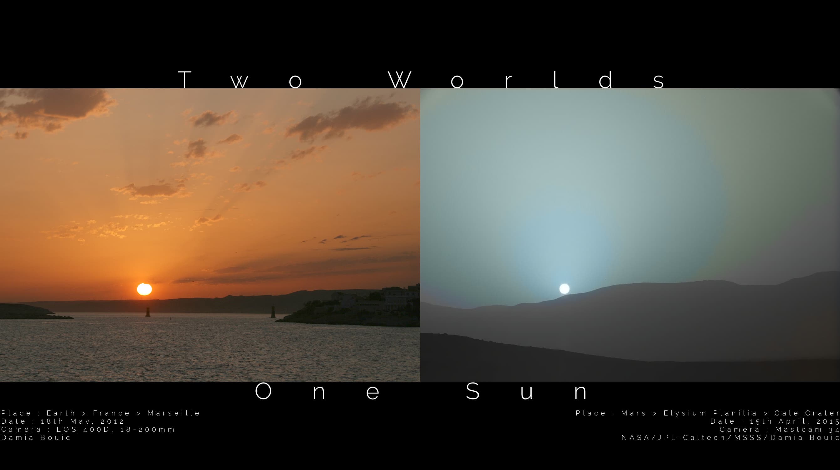 APOD: 2025 June 15 – Two Worlds One Sun