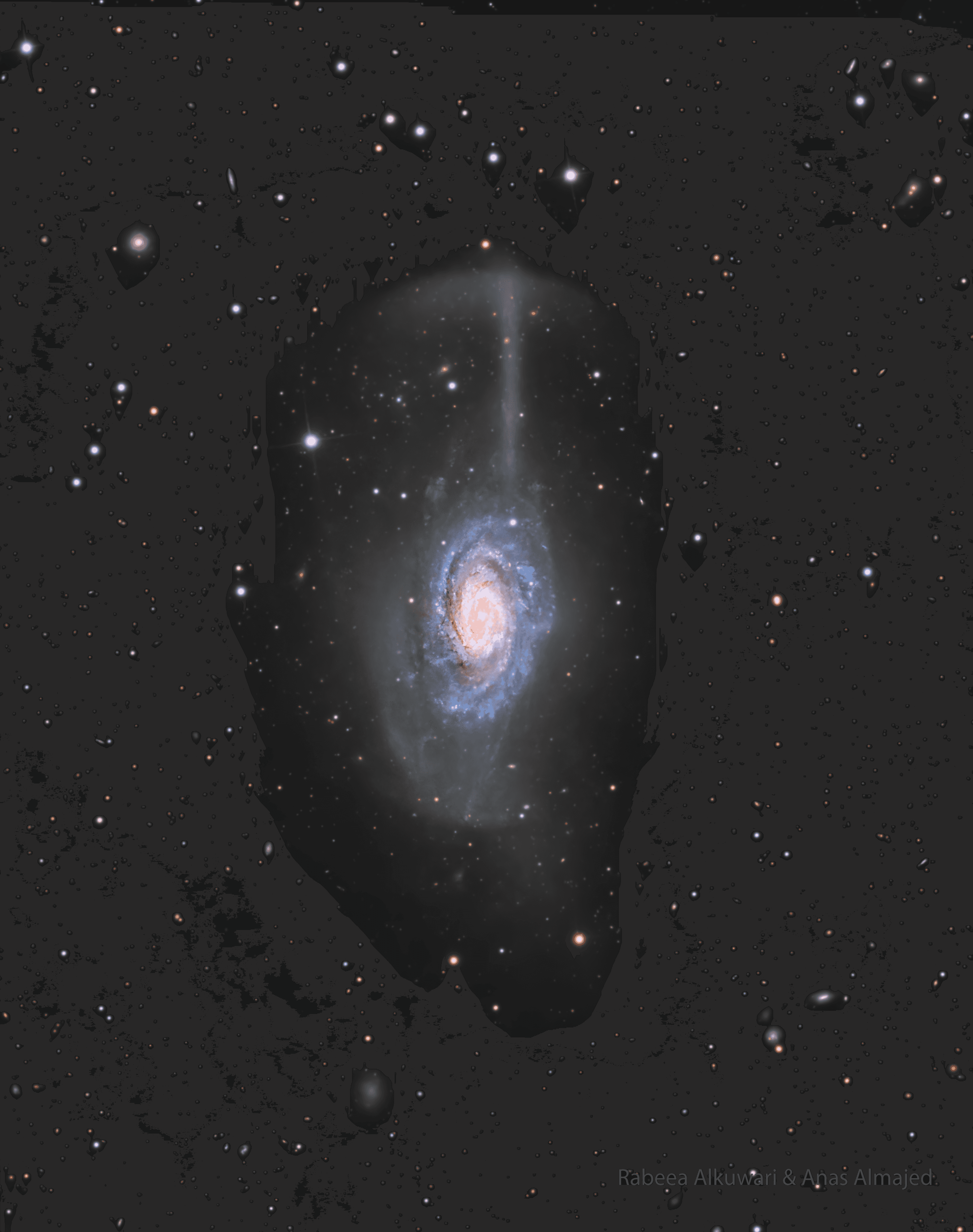 APOD: 2025 June 30 – NGC 4651: The Umbrella Galaxy