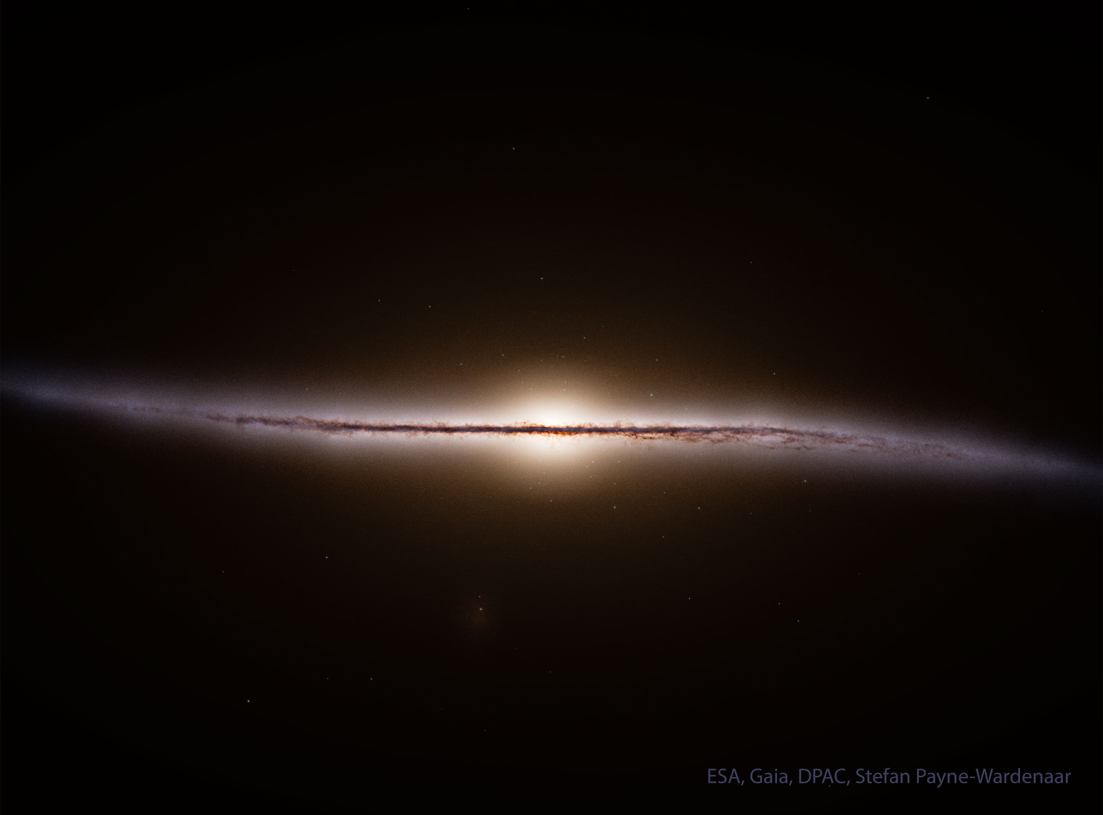 APOD: 2025 May 12 – Gaia Reconstructs a Side View of our Galaxy