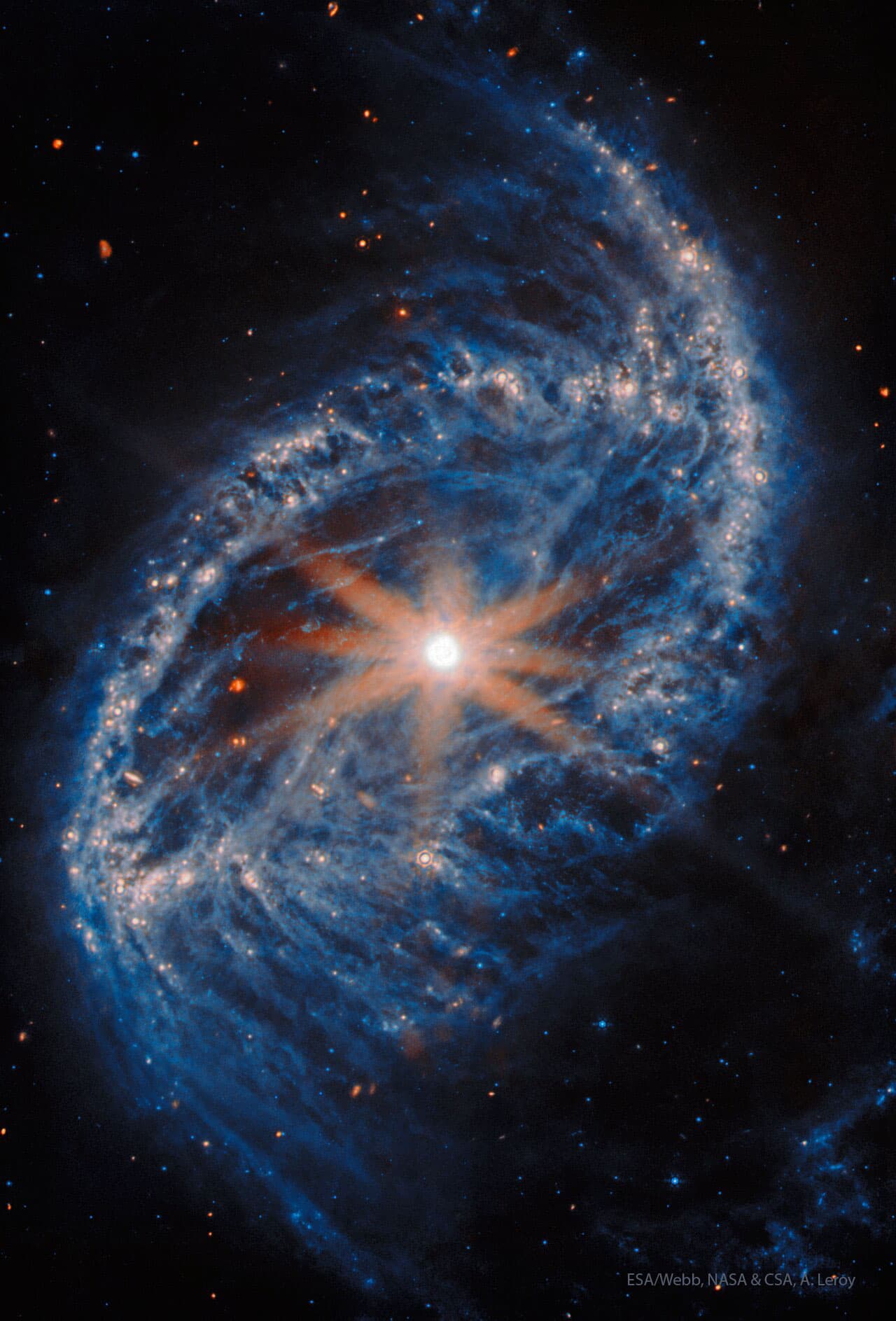 APOD: 2025 May 26 – Spiral Galaxy NGC 2566 from Webb