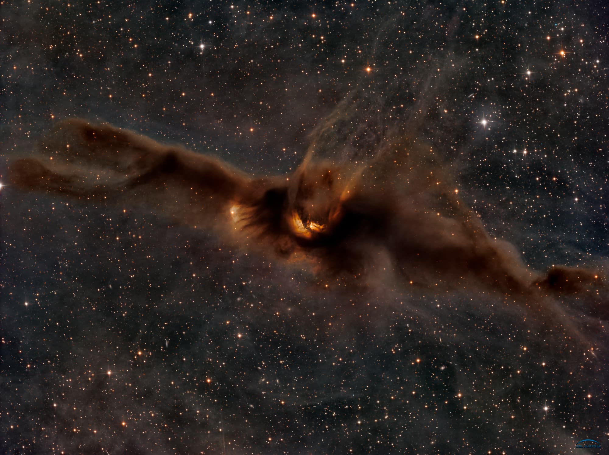 APOD: 2025 October 30 – Lynds Dark Nebula 43