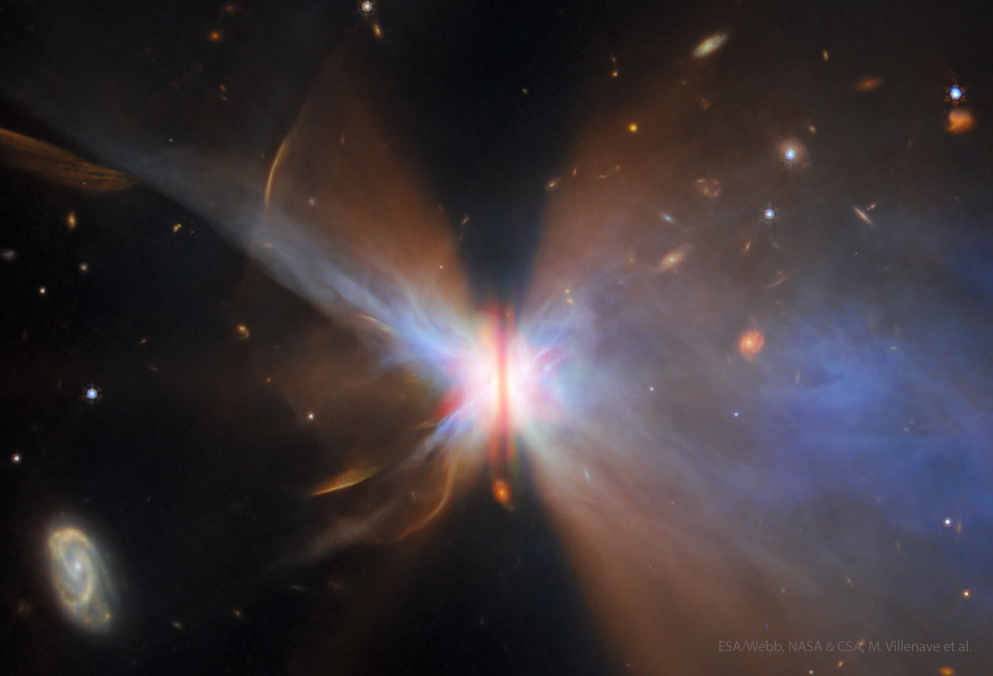 APOD: 2025 September 8 – IRAS 04302: Butterfly Disk Planet Formation