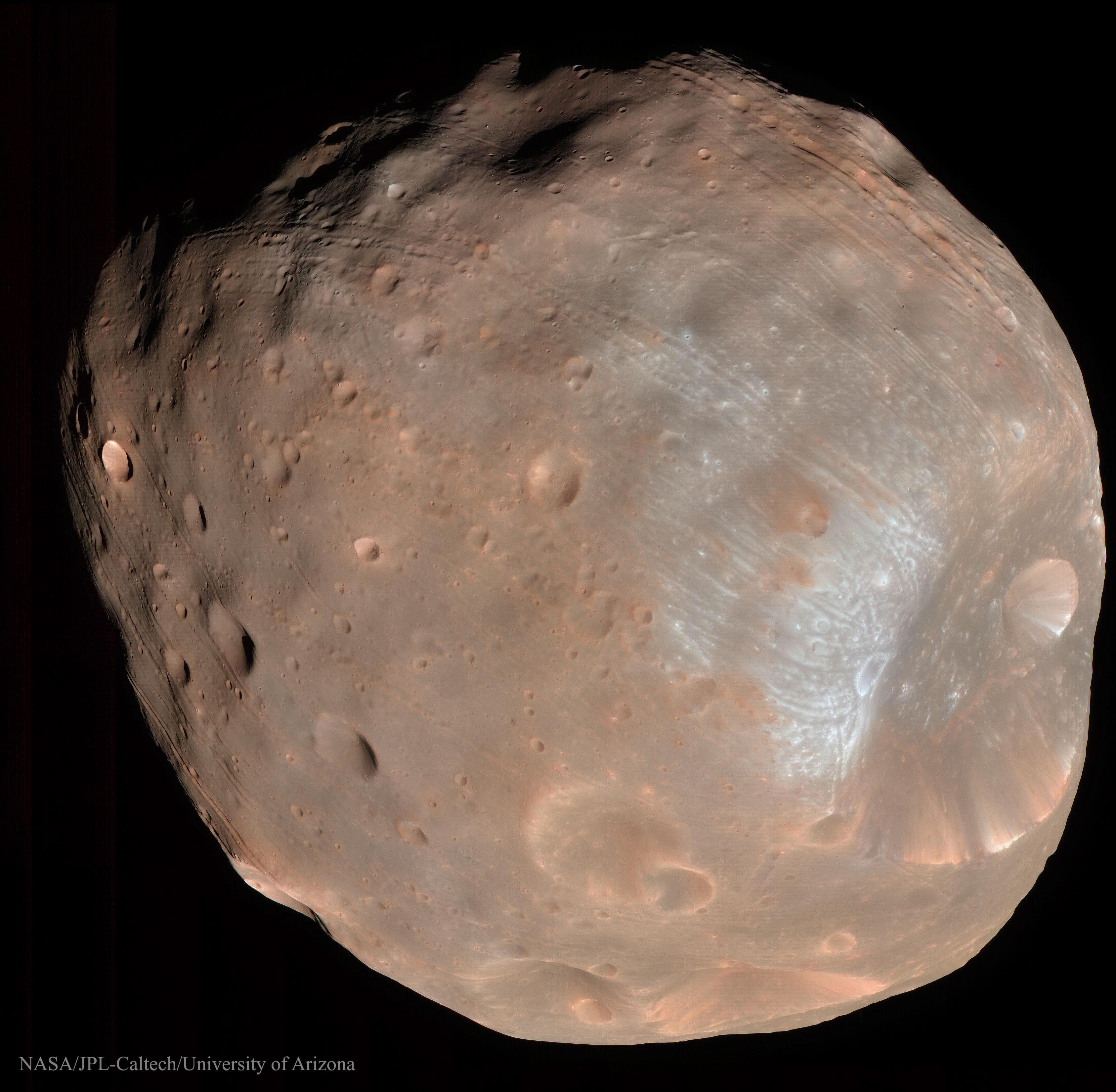 APOD: 2026 January 25 – Phobos: Doomed Moon of Mars