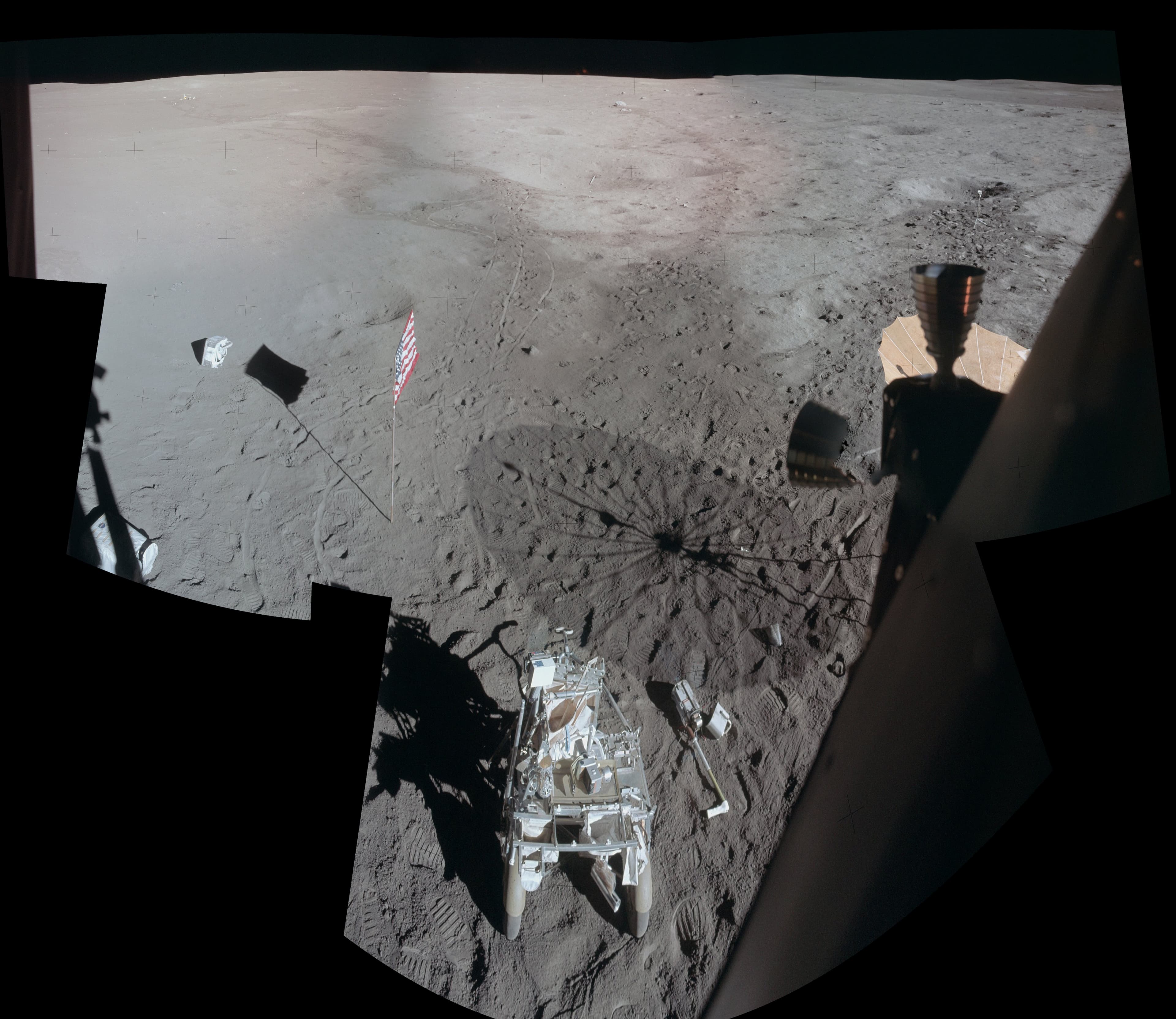 APOD: 2026 January 17 – Apollo 14: A View from Antares