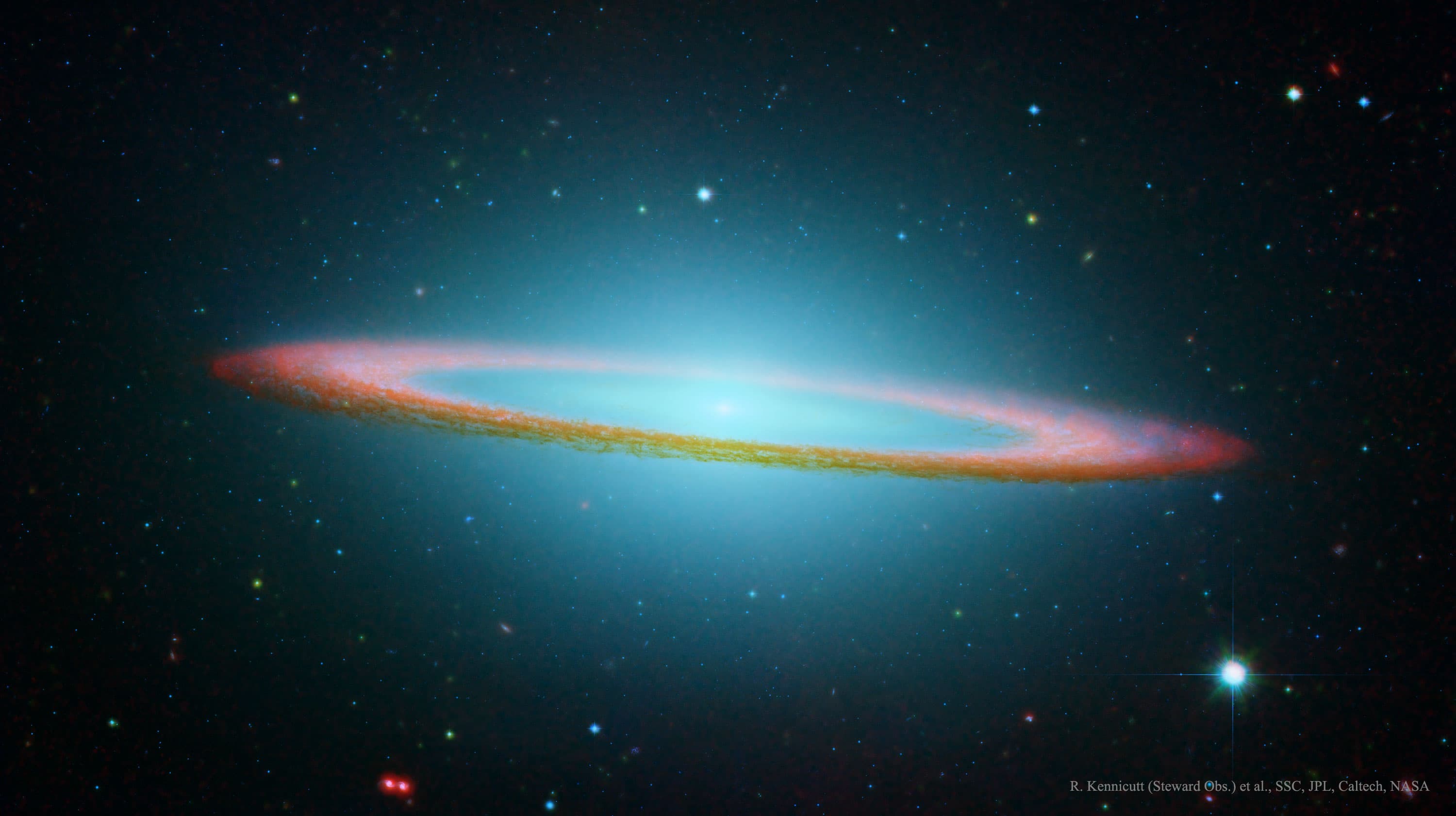 APOD: 2026 January 11 – M104: The Sombrero Galaxy in Infrared