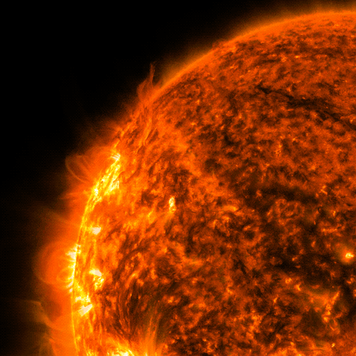 Strong Flare Erupts From Sun