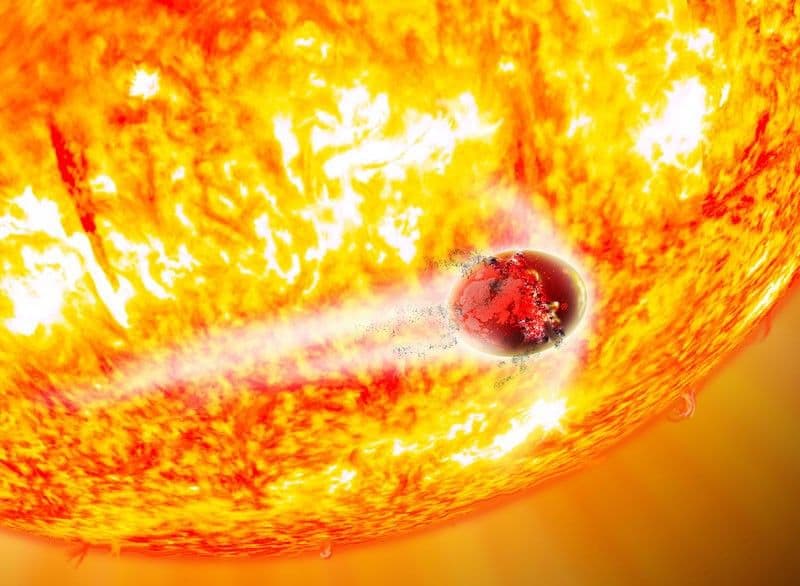 Astronomers discover death dance of doomed planets