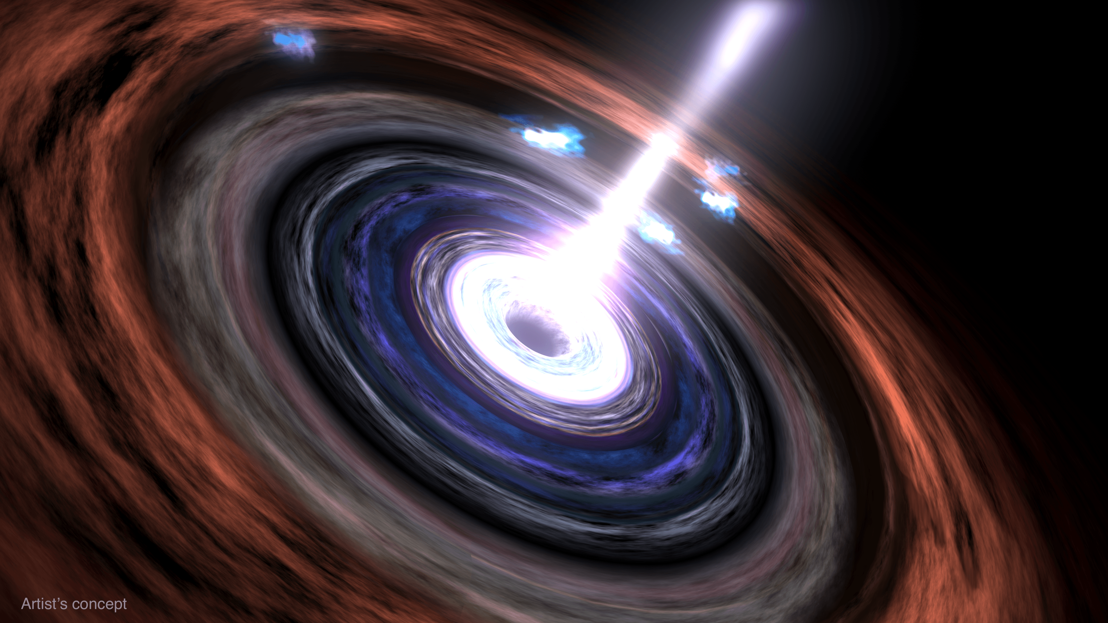 The Universe’s Brightest Lights Have Some Dark Origins