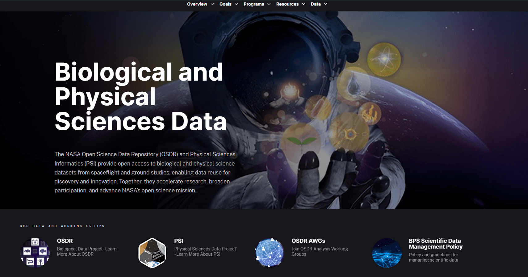 OSDR and PSI Unveil New Consolidated Website