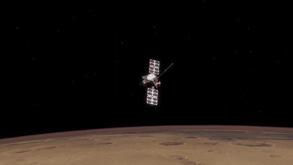 NASA’s Second ESCAPADE Spacecraft Completes Trajectory Maneuver