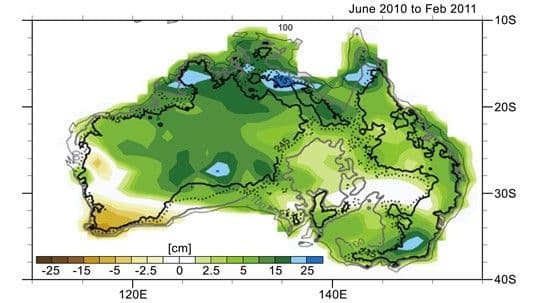 Littlest continent had biggest role in sea level drop