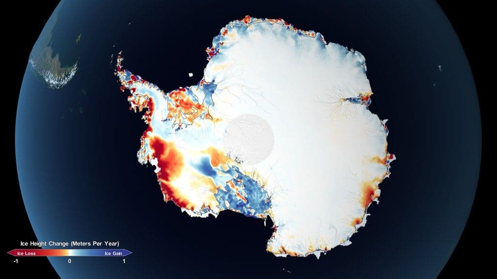 Antarctic Ice Mass Loss 2002-2023