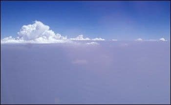 Clouds are Cooler than Smoke