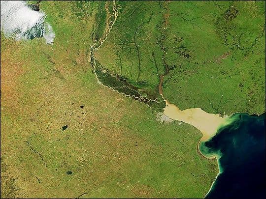Argentina from MODIS