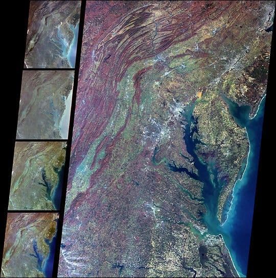 Multi-angle views of the Mid Atlantic