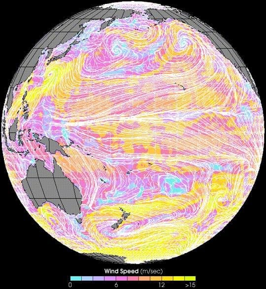 Typhoons in the Pacific