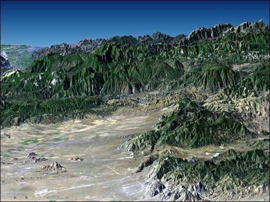 Southern California in 3D