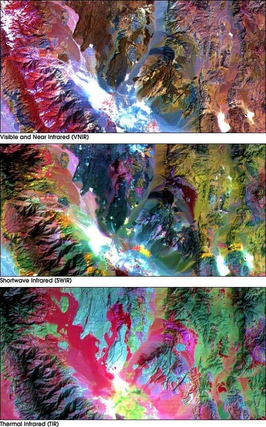 Prospecting from Space Using ASTER