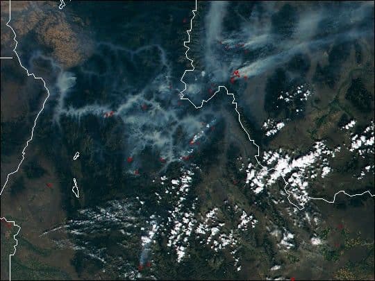 Satellite Data Used to Combat Fires