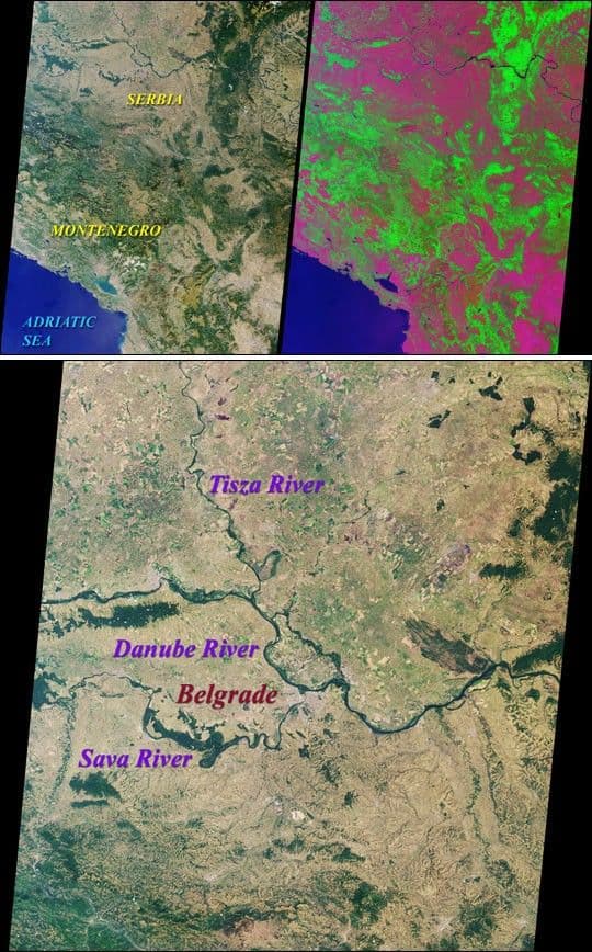 MISR Looks at Yugoslavia