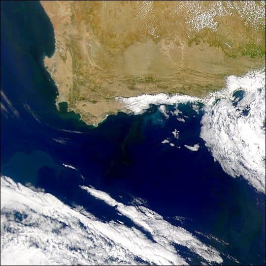 Phytoplankton Blooms Near the Cape of Good Hope