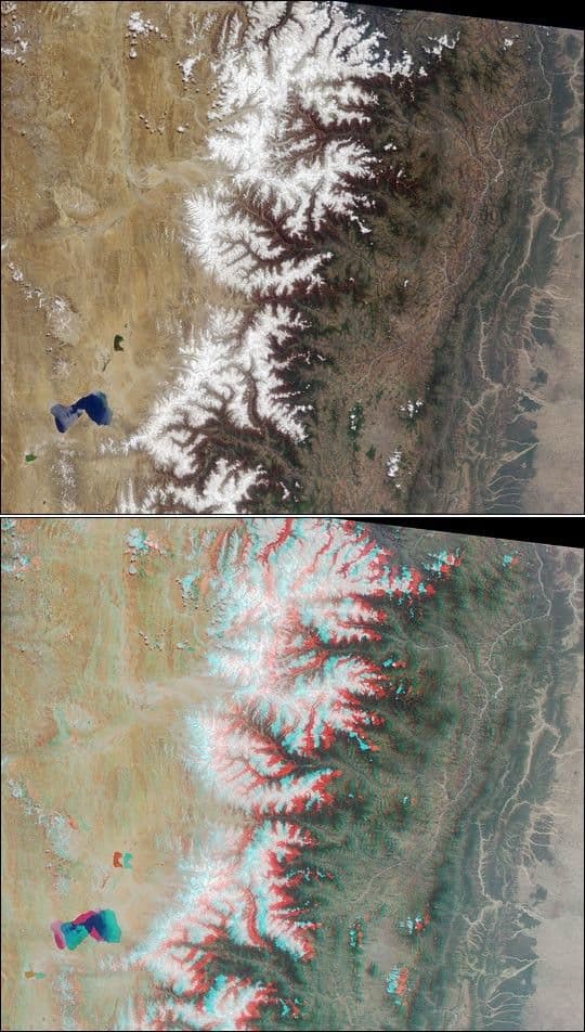 3D View of the Himalaya