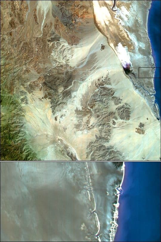Clamshell “Islands” along the Gulf of California
