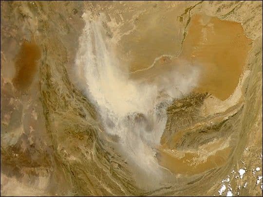 Dust Storm in Afghanistan